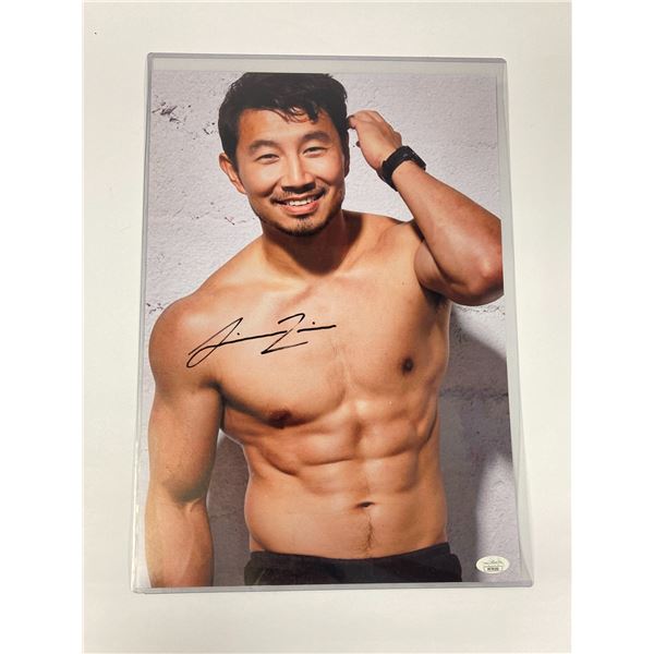 Autographed Simu Liu JSA Poster