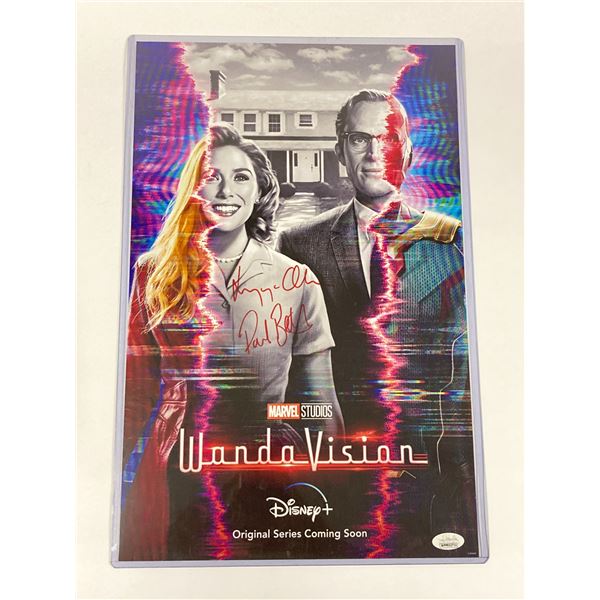 Autographed Wanda Vision JSA Poster