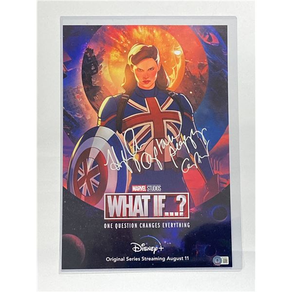 Autographed Captain Carter Beckett Poster