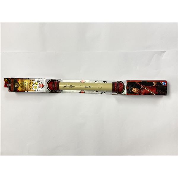 Autographed Shang-Chi JSA Toy Baton