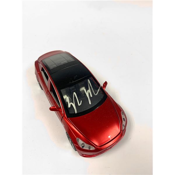 Autographed Elon Musk Toy Car