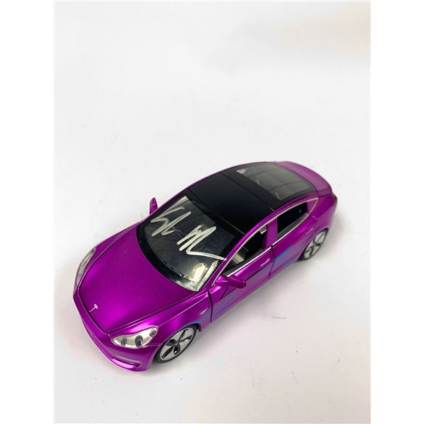 Autographed Elon Musk Toy Car