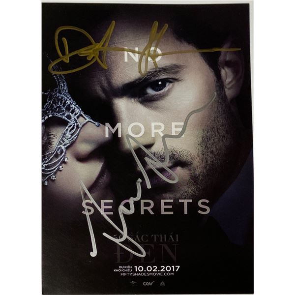 Fifty Shades Darker Autograph  Autograph Signed Promo Card