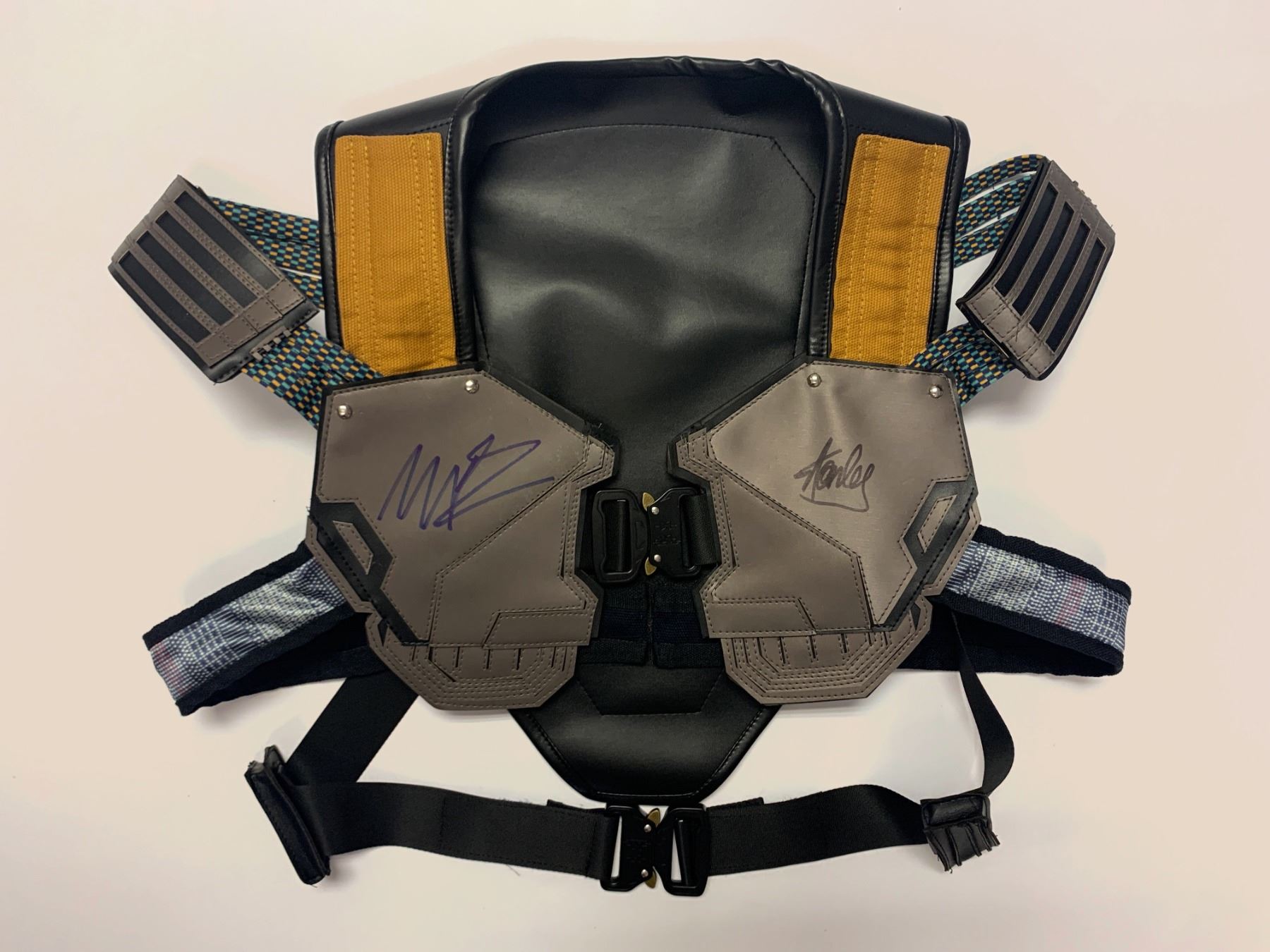 Autographing Chest Autograph Michael B Jordan chest accessory