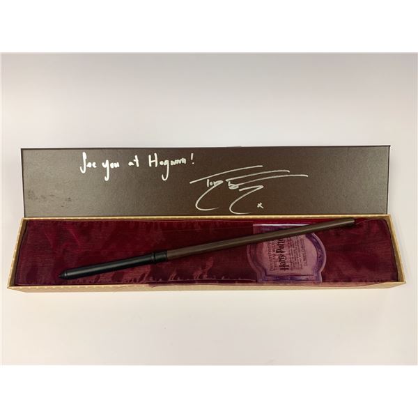 Autograph Harry Potter Tom Felton Wand