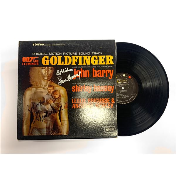 Signed James Bond Vinyl