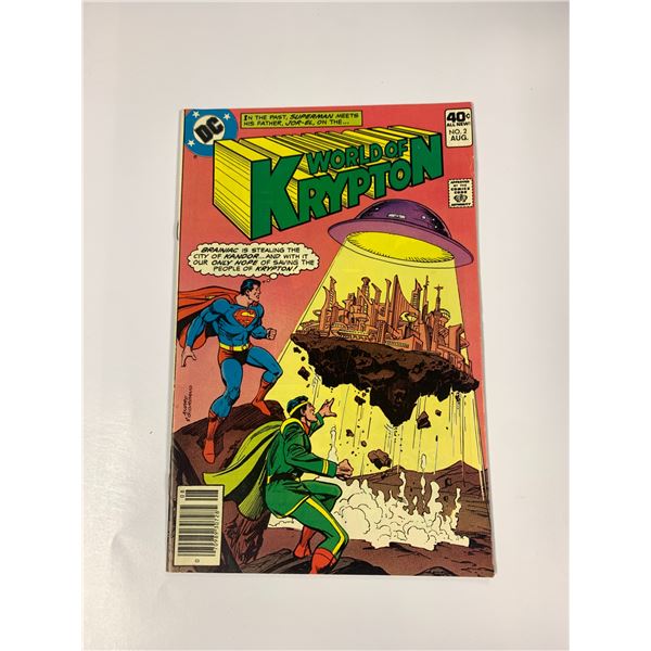 Vintage World of Krypton Comic #2