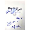Image 1 : Autograph Signed Script Cover James Bond Quantum of Solace