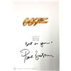 Image 1 : Autograph Signed Script Cover James Bond Die Another Day