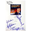 Image 1 : Autograph Signed Script Cover James Bond GoldFinger