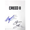 Image 1 : Autograph Signed Script Cover Creed II