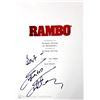 Image 1 : Autograph Signed Script Cover Rambo