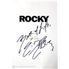 Image 1 : Autograph Signed Script Cover Rocky