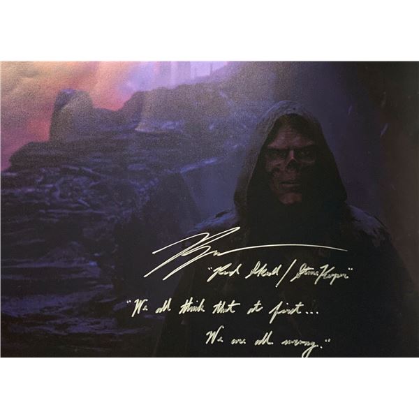 Autographed Avengers Poster