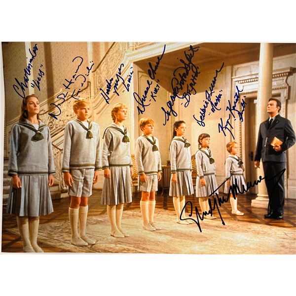 Autographed Sounds of Music Poster