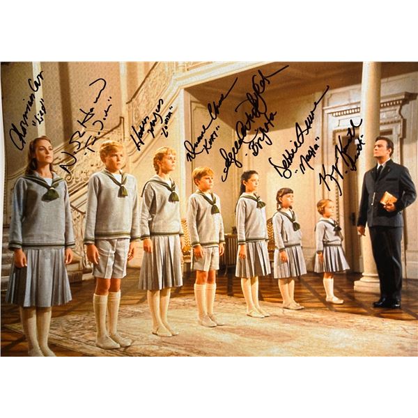 Autographed Sounds of Music Poster