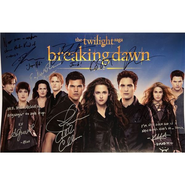 Autographed Twilight Poster