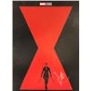 Image 1 : Black Widow Scarlett Johansson Autographed Poster