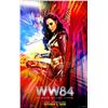Image 1 : Gal Gadot Autographed Wonder Woman 1984 Poster
