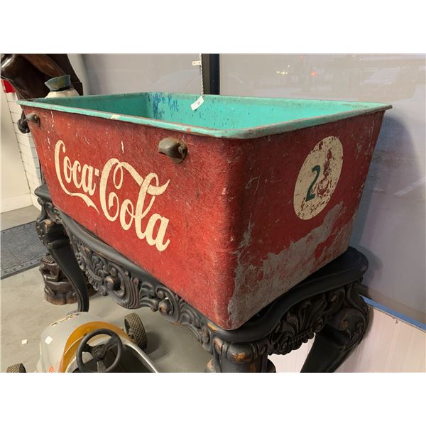 FIBERGLASS COCA COLA COOLER TUB