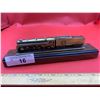 Image 1 : BRASS DISPLAY TRAIN ENGINE AND COAL CAR