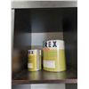 Image 2 : PAIR OF VINTANGE ZEREX TINS