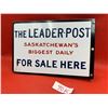 Image 2 : VINTAGE PORCELAIN LEADER POST FLANGE SIGN