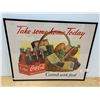 Image 1 : FRAMED COCA COLA AD
