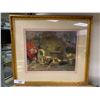 Image 1 : FRAMED ART WORK DOGS BY FIRE