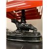 Image 2 : MCM BLACK PANTHER LAMP WITH SHADE