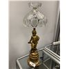 Image 1 : NICE HEAVY VINTAGE CHERUB LAMP