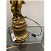 Image 2 : NICE HEAVY VINTAGE CHERUB LAMP