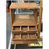 Image 3 : ANTIQUE GLASS AND WOOD DISPLAY CABNIT