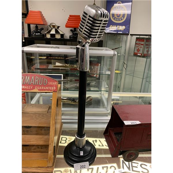 DECORATIVE VINTAGE MICROPHONE
