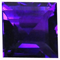 6.08ct   Purple Clr Change To Pink Brazil Amethyst Squar  (GEM-15478)