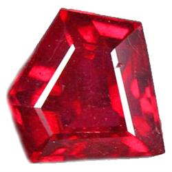 1.75ct Pentagon Natural Blood Red Ruby Mozambique (GEM-11983)