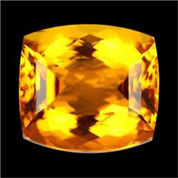 30.70ct  Ravishing AAA Golden Yellow Fancy Cut Citrine (GEM-15699)
