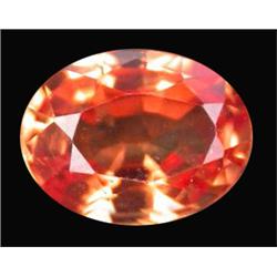 1.15ct  Stunning  Orange Oval Sapphire Songea  VS (GEM-15597)