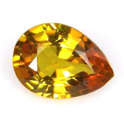 0.96ct   Supreme  Yellow Pear Sapphire Ceylon  VS (GEM-14356)