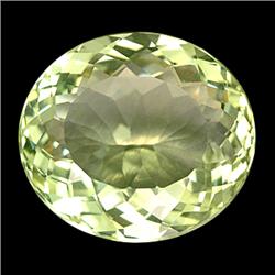 14.43ct Fabulous Green Amethyst Oval Cut VVS (GEM-15042)