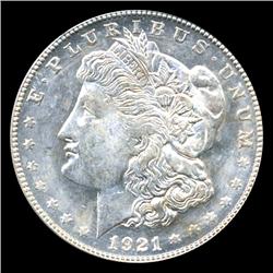 1921S Morgan Dollar Graded MS66 RARE Variety (COI-5044)