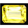 12.70ct AAA Yellow Emerald Cut Citrine (GEM-12817)