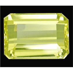 20.65ct Dazzling Emerald Yellow Citrine FLAWLESS (GEM-13180)