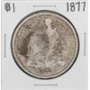 Image 1 : 1877 $1 Trade Silver Dollar Coin