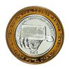 Image 1 : .999 Silver Plaza Hotel & Casino Las Vegas, NV $10 Limited Edition Gaming Token