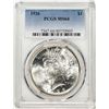 Image 1 : 1926 $1 Peace Silver Dollar Coin PCGS MS64