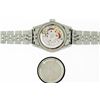 Image 9 : Rolex Ladies Stainless Steel Salmon Roman Datejust Wristwatch
