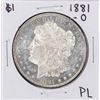 Image 2 : 1881-O $1 Morgan Silver Dollar Coin Proof Like