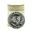 Image 1 : Roll of (20) Brilliant Uncirculated 1958-D Franklin Half Dollar Coins