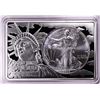 Image 1 : 1996 $1 American Silver Eagle Coin & 2oz Silver Bar Set